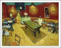 Le Cafe De Nuit By Vincent Van Gogh - No-Wrap