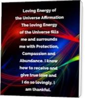 Loving Energy Of The Universe - Standard Wrap