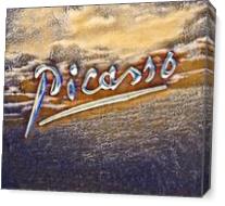Picasso's Signature1 - Gallery Wrap