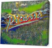 Picasso S Signature2 - Gallery Wrap