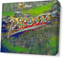 Picasso S Signature2 As Canvas
