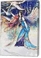 Princess In An Enchanted Forest 1 - Gallery Wrap
