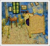 Van Gogh's Bedroom 2 - No-Wrap