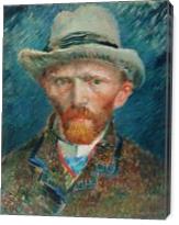 Van Gogh's Self Portrait - Gallery Wrap