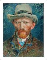 Van Gogh's Self Portrait - No-Wrap