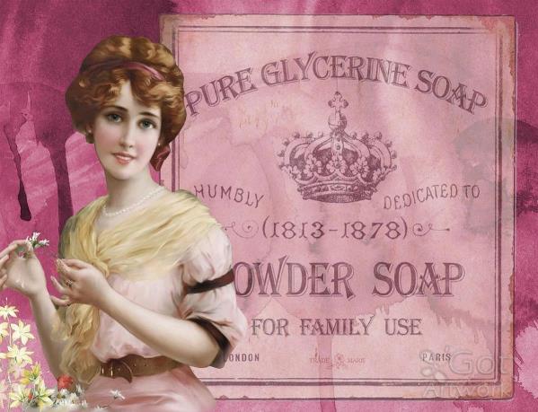 Vintage Beauty Powder Soap