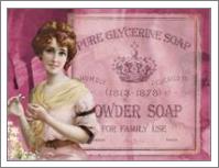 Vintage Beauty Powder Soap - No-Wrap