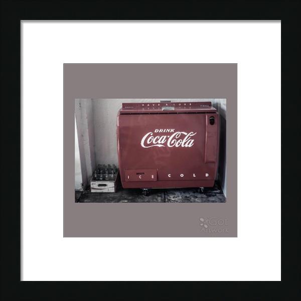 Vintage Coca Cola Cooler