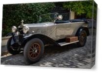 Vintage Donnet Zedel Automobile As Canvas