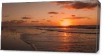 Wildwood Beach Sunrise As Canvas