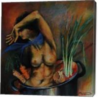 Go To The Soup 30x30cm - Gallery Wrap