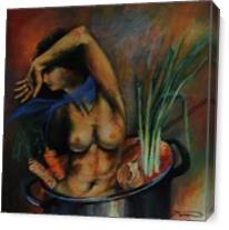 Go To The Soup 30x30cm - Gallery Wrap Plus