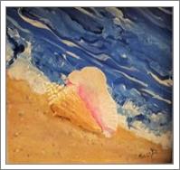 Tybee Island Conch Seashell - No-Wrap
