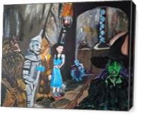 The Wizard of Oz  Halloween holiday - Gallery Wrap