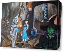 The Wizard of Oz  Halloween holiday - Gallery Wrap Plus