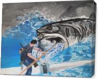 Jaws The Movie - Gallery Wrap