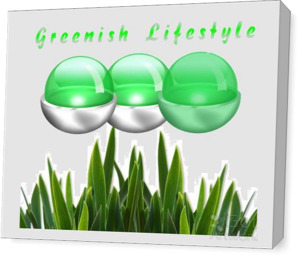 Greenish Lifestyle Logo Template Original