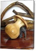 Aspen Mushroom Vase - Gallery Wrap