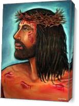 Passion Of Christ As Canvas