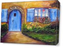 French Cottage As Canvas