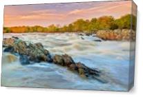 Great Falls As Canvas