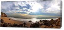 Malibu Beach  As Canvas