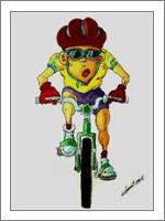 Bicycle Rider - No-Wrap