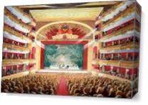 Bolshoi Theater As Canvas