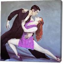 The Tango Couple - Gallery Wrap