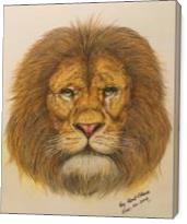 The Regal Lion Roar Of Freedom - Gallery Wrap