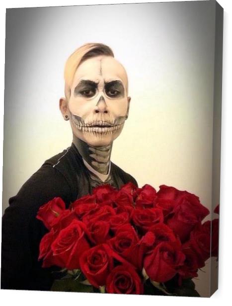Skull Tux And Roses