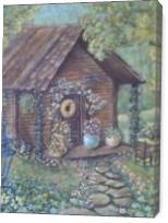 Summer Cottage - Gallery Wrap