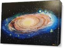 Galaxy NGC 224 As Canvas
