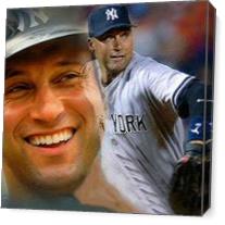 Jeter 3000 As Canvas