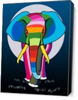 Elephent As Canvas