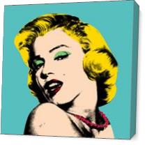 Marilyn Monroe As Canvas
