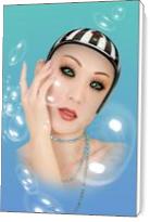 Soap Bubble Woman - Standard Wrap