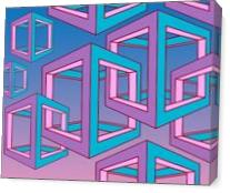 Geometric Dising - Gallery Wrap