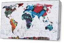 Map - Gallery Wrap Plus