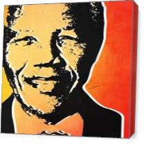 Nelson Mandela As Canvas