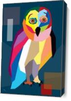 Owl Wpap - Gallery Wrap Plus