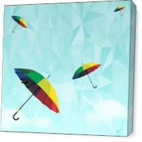 Umbrella As Canvas