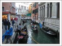 Gondolas On Venice Canal - No-Wrap
