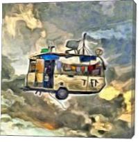 Flying Caravan - Gallery Wrap