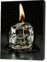 Iced Candle - Gallery Wrap