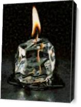 Iced Candle - Gallery Wrap Plus