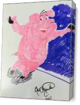Mr. Pig As Canvas