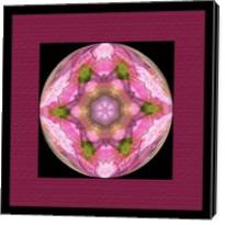 Orb Abstract Squared -1 Pink - Gallery Wrap