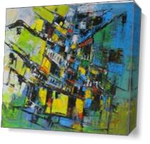 1 1 HoaiPho 1 100 100cm Acrylic On Canvas - Gallery Wrap Plus