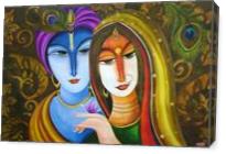 Krishna Radha - True Love - Gallery Wrap